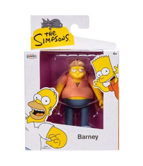 Jakk's The Simpsons Barney Gumble 2.5-inch Figure Wave 6