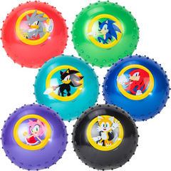 Sonic the Hedgehog 5 inch Knobby Ball One Dozen (Ships Deflated)
