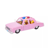 The Simpsons Family with Sedan Playset with 2.5" Figures by Jakks Pacific