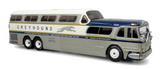 Greyhound Gold Stripe 50th Anniversary 1/43 Scale GM PD-4501 Scenicruiser Coach Bus Model