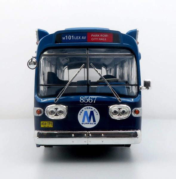 New York City Surface MTA 1/43 Scale GM TDH 5303 New Look Transit Bus Model