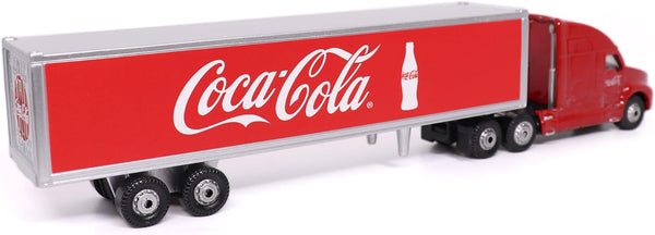 Coca Cola Classic Long Hauler 1/87 Scale Diecast Tractor Trailer Truck