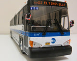 MTA New York City 1/50 Scale MCI D4500 CT Express Bus Model Route SIM22