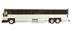 1/50 Scale White (Blank) MCI D4500 CT Commuter Coach Bus Model