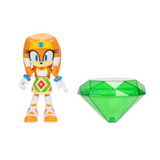 Sonic 35th Anniversary Tikal with Master Emerald 4 Inch Action Figure with 11 Points of Articulation