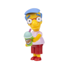The Simpsons Jakks Milhouse with Squishy Drink 2.5-inch Figure