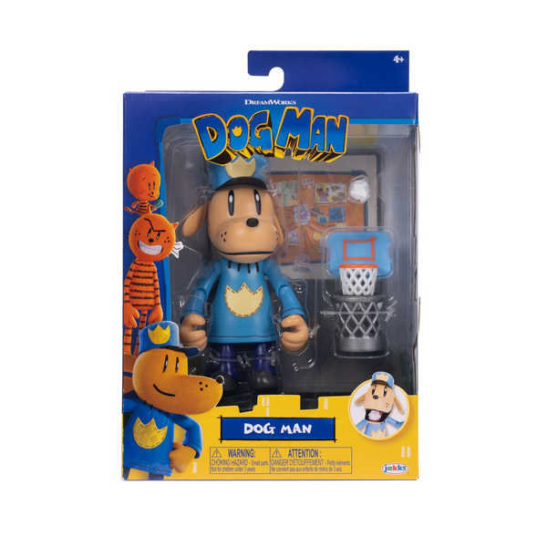 Dog Man with Pin Board 5 Inch Articulated Figure Wave 3 by Jakks Pacific
