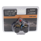 Diecast Master 1/32 Scale Can-Am Renegade X MR 1000R ATV Liquid Titanium Metallic with Driver Figure Model