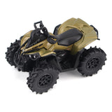 Diecast Master 1/32 Scale Can-Am Renegade X MR 1000R ATV Liquid Titanium Metallic with Driver Figure Model