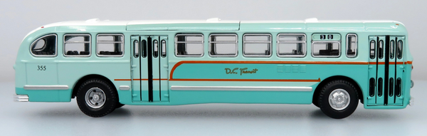 DC Transit 1/87 Scale 1952 ACF-Brill CD-44 Transit Bus Diecast Model
