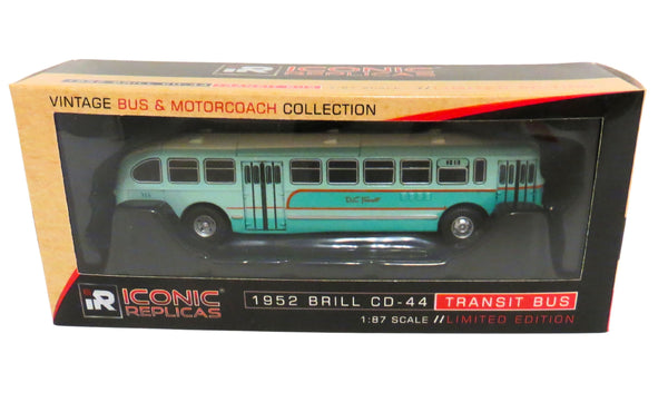 DC Transit 1/87 Scale 1952 ACF-Brill CD-44 Transit Bus Diecast Model