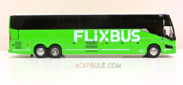 FLiXBUS Prevost H3-45 Coach Bus 1/87 Scale Diecast Model