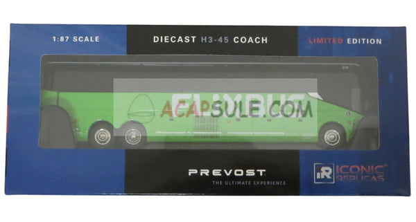 FLiXBUS Prevost H3-45 Coach Bus 1/87 Scale Diecast Model