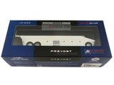 White No Livery Prevost H3-45 Coach Bus 1/87 Scale Diecast Model