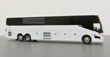 White No Livery Prevost H3-45 Coach Bus 1/87 Scale Diecast Model