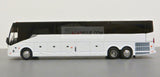 White No Livery Prevost H3-45 Coach Bus 1/87 Scale Diecast Model