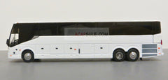 White No Livery Prevost H3-45 Coach Bus 1/87 Scale Diecast Model