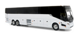 White No Livery Prevost H3-45 Coach Bus 1/87 Scale Diecast Model