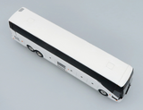 White No Livery Prevost H3-45 Coach Bus 1/87 Scale Diecast Model