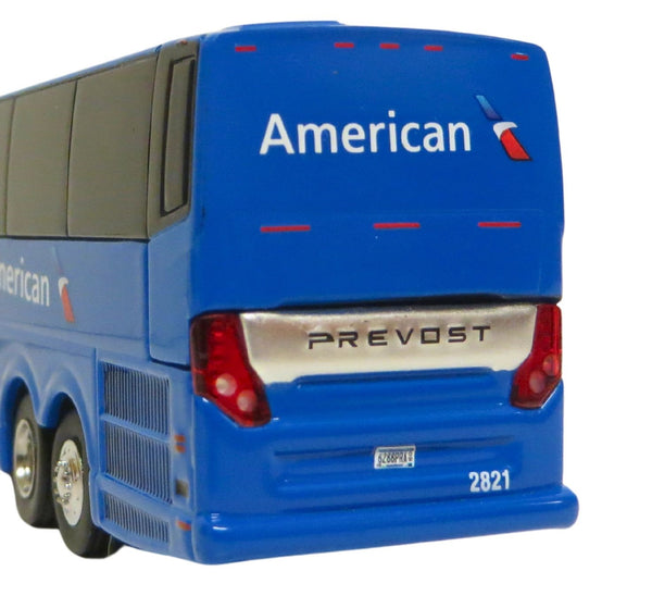 American Airlines Landline Prevost H3-45 Coach Bus 1/87 Scale Diecast Model