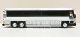 White No Livery- 1/87 Scale MCI D4000 Diecast Model Bus (Great for Customization)