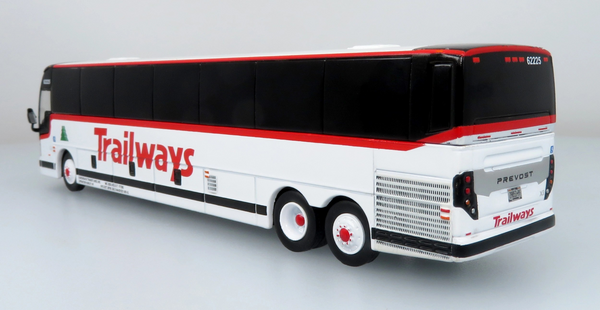 Adirondack Trailways Prevost X3-45 Coach Bus 1/87 Scale Diecast Model