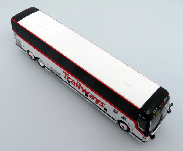 Adirondack Trailways Prevost X3-45 Coach Bus 1/87 Scale Diecast Model
