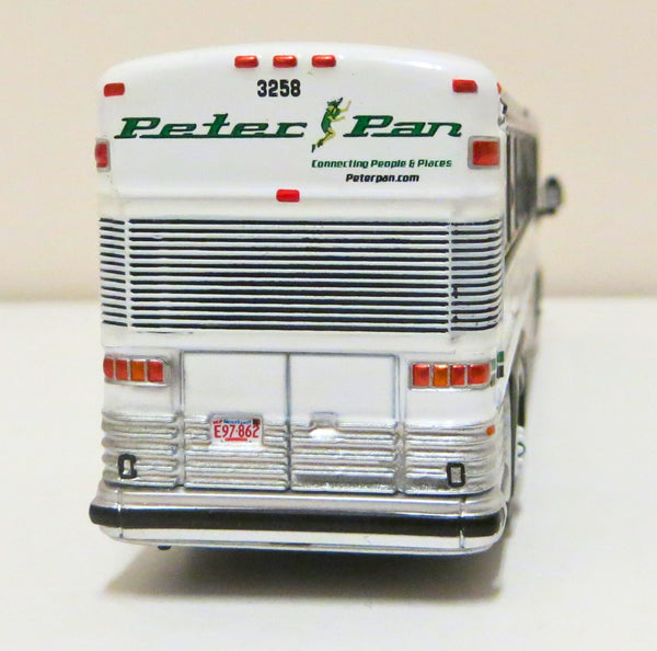 Peter Pan 25 Years of Tours - 1/87 Scale MCI D4000 Diecast Model Bus