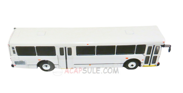 White No Livery- 1/87 Scale 2006 Orion V Transit Diecast Model Bus (Great for Customization