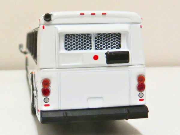 White No Livery- 1/87 Scale 2006 Orion V Transit Diecast Model Bus (Great for Customization