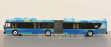 New York City MTA LaGuardia Link Q70 1/87 Scale New Flyer Xcelsior XN60 Articulated Bus Model