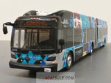 AC Transit Tempo BRT Line 1T 1/87 Scale New Flyer Xcelsior XN60 Articulated Bus Diecast Model