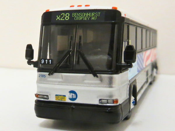 MTA NYC Transit 9/11 Remembrance - 1/87 Scale MCI D4000 Diecast Model Bus