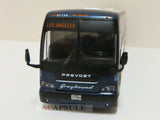 Greyhound Prevost X3-45 in 1/87 Scale Diecast Model Destination Los Angeles
