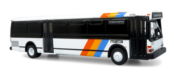 MARTA Atlanta Rte 39 Buford Highway 1980 Grumman 870 Transit Bus 1/87 Scale Diecast Model