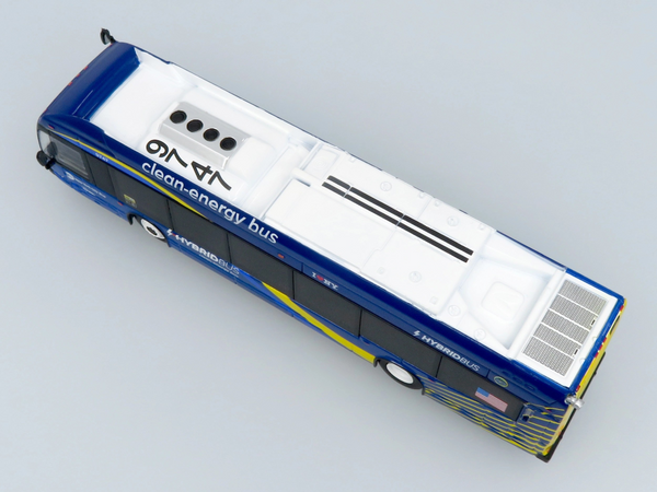 New York City MTA M2 to Washington Heights 1/87 Scale Nova Bus LFS Transit Bus Diecast Model