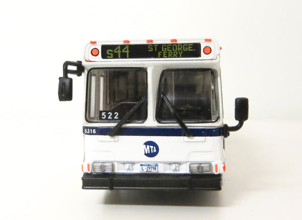 MTA New York City Route S44 St George Ferry 2006 Orion V Transit Bus 1/87 Scale Diecast Model
