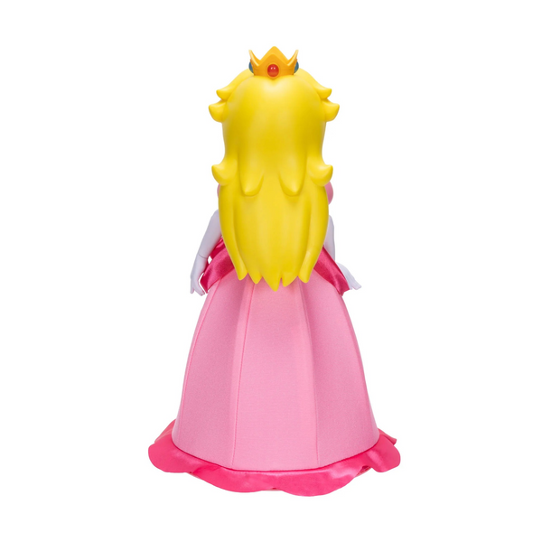 Nintendo 14 inches Yours Truly, Princess Peach with 25+ Video Game Quotes, Sounds, and Music!