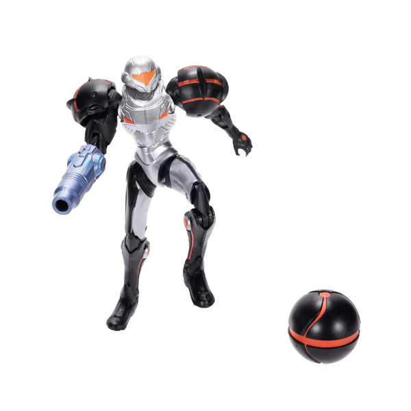 Nintendo Metroid Samus in Phazon Suit 5 Inch tall Action Figure with Morph Ball