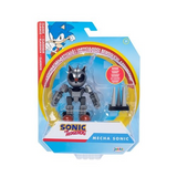 Mecha Sonic with Spike Trap 4 Inch Action Figure with 11 Points of Articulation