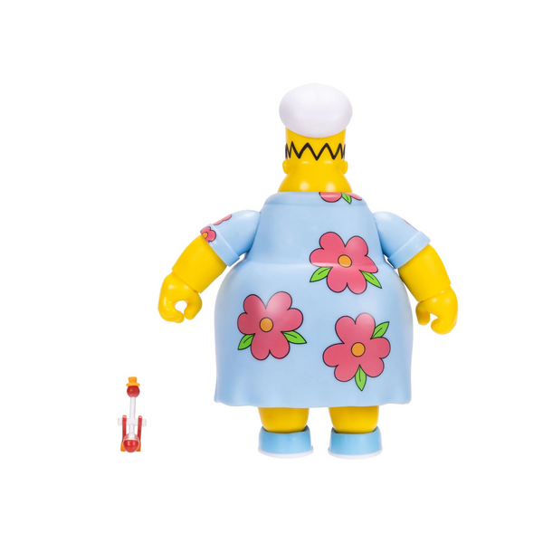 King-Size Homer Deluxe Action Figure with Drinking Bird from The Simpsons by Jakks Pacific