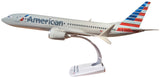 Flight Miniatures American Airlines Boeing 737 Max 8 1/100 Scale Model with Stand N323SG
