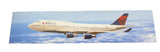 Flight Miniatures Delta Airlines Boeing 747-400 1/200 Scale Model with Stand N661US