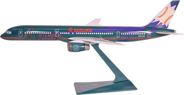 Flight Miniatures American West Diamondbacks Boeing 757-200 1/200 Scale Model with Stand