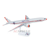 American Airlines Flagship DFW Livery N735AT Boeing 777-300ER 1/200 Scale Model with Stand by Flight Miniatures