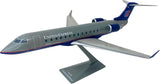 Flight Miniatures United Express Air Wisconsin CRJ200 1/100 Scale Model with Stand N401AW