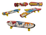 Sonic the Hedgehog Finger Skateboards 4in Set of 6