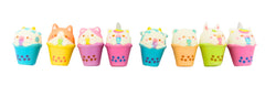 2 Inches Squishy Animal Bubble Tea Figures in Assorted Styles (8 per order)