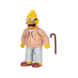 The Simpsons Jakks Pacific Grampa Simpson and Cane 5 inch Action Figure