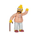 The Simpsons Jakks Pacific Grampa Simpson and Cane 5 inch Action Figure